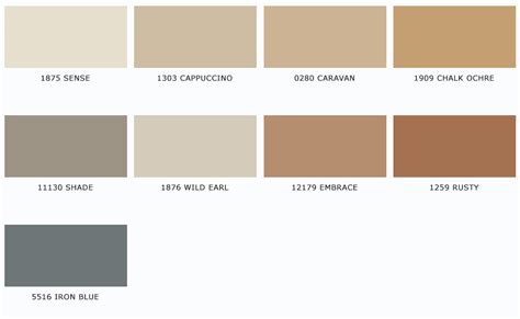 jotun tudor interior colour chart.